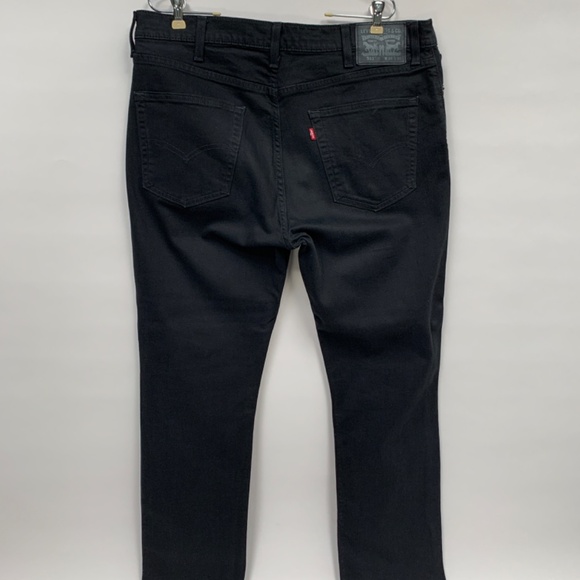 Levi’s 511 Men’s Slim Straight Fit Jeans Black Size 38x30 - Picture 6 of 6